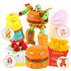 Children's Transforming Food Robot Toy Set: Ice Cream, French Fries, Hamburger - Educational & Creative Gifts for Boys & Girls