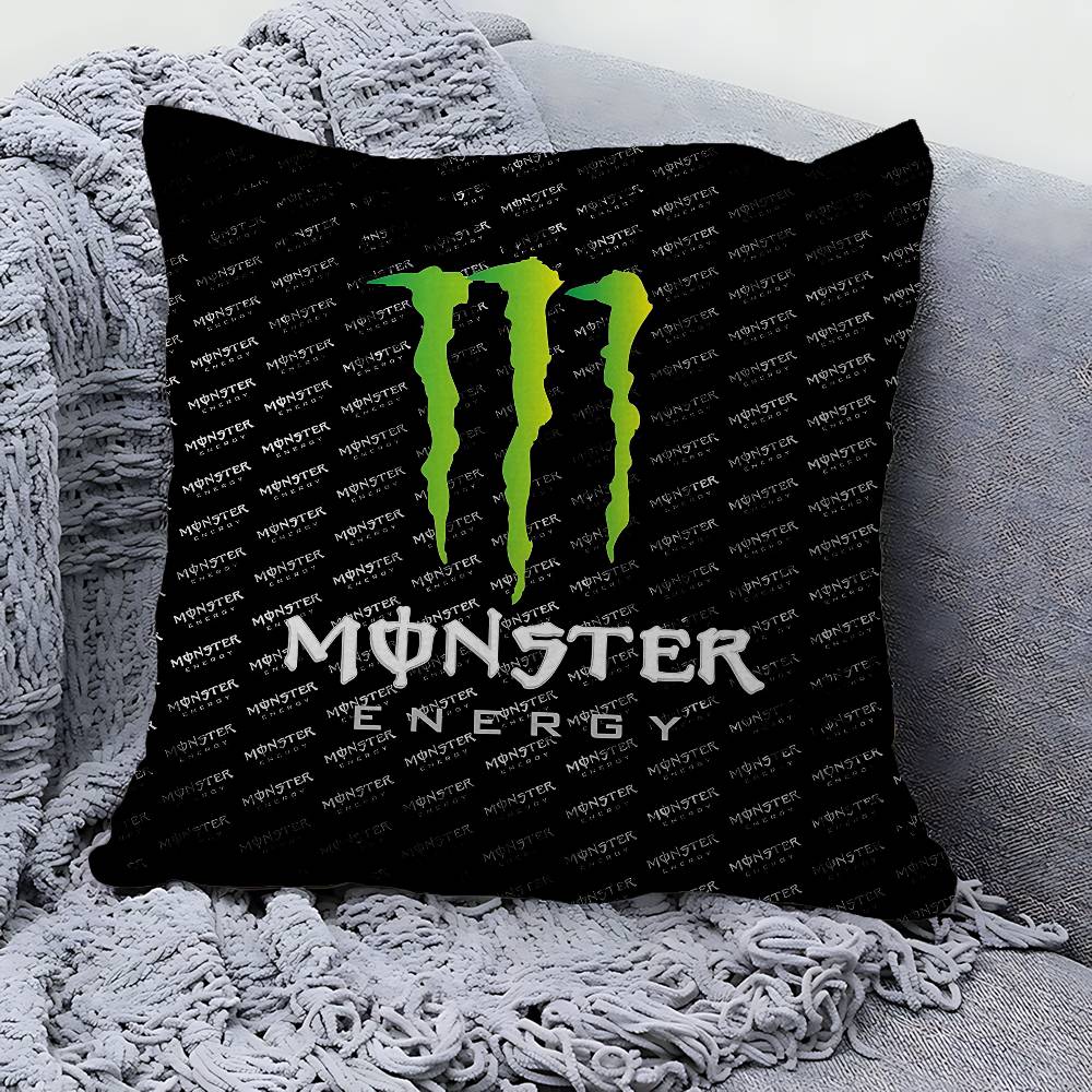 M-Monsteres-Mode-E-Energien Personalisierte Kissen Staubschutz Schlafzimmer Kinder Party Dekoration Kissenbezug Geburtstag Kinder Geschenk