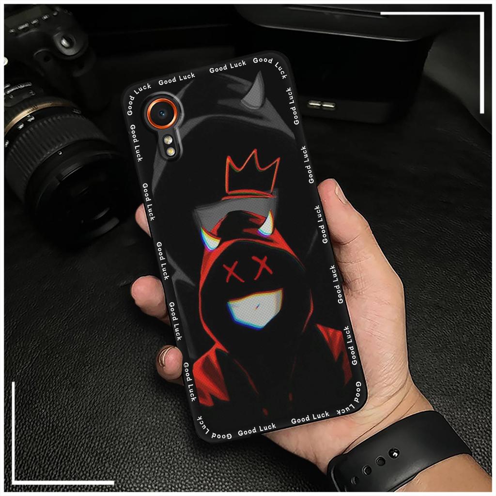 Graffiti Silicone Phone Case For Samsung Galaxy XCover7/SM-G556B Back Cover Waterproof Shockproof Durable Cartoon Cute