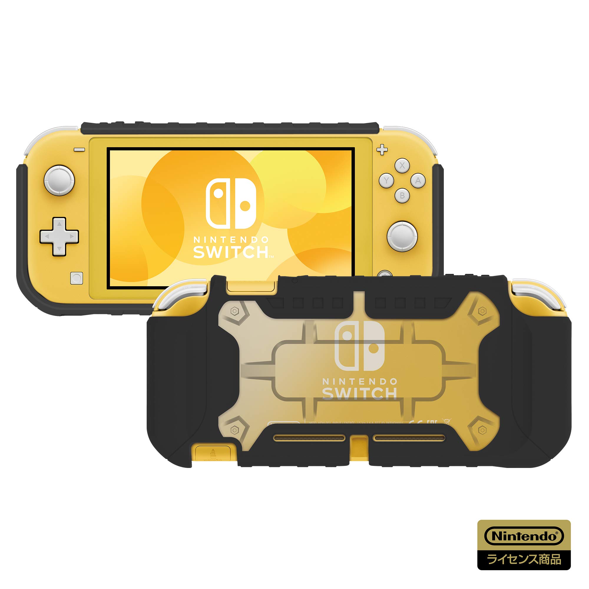 

Лицензированный жесткий протектор для Nintendo Switch Lite Clear x Black с Nintendo Switch [Продукт Nintendo] [Совместимый с Lite] чёрный