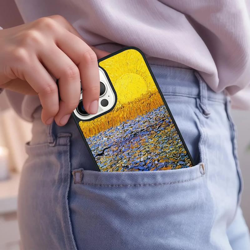 Vincent Van Gogh Soft Phone Case For iPhone 17 Air 15 16e 14 13 Pro Max Coque 12 11 Pro Max PLUS Cover