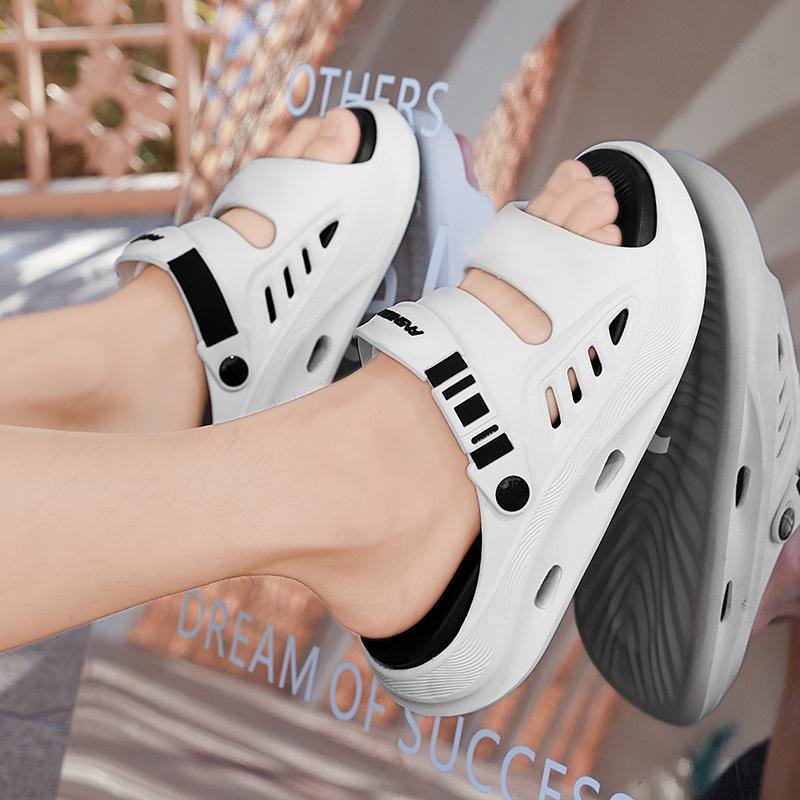 

Мужские модные спортивные шлепанцы 2025 - Удобные пляжные сандалии 42