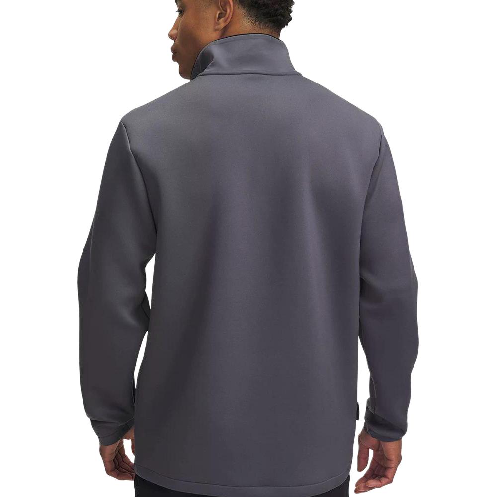 Under Armour Comfortable Half-Zip Long Sleeve Jacket Men jackets Brown 1387118-025