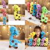 Adorable Colorful Giraffe Plush Toy Large Stuffed Animal Doll Wedding Throw Machine Grab Doll