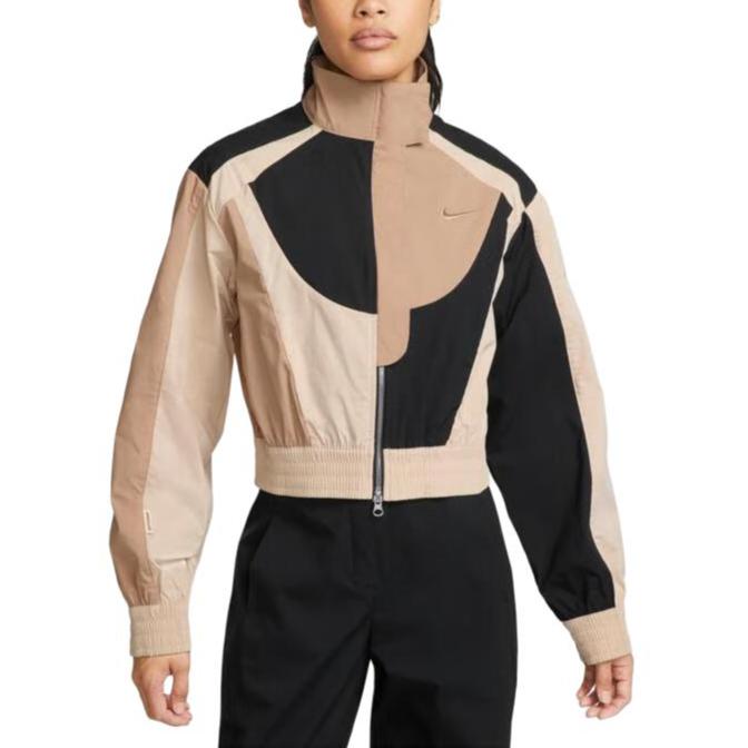 Nike Jackets Women's Brown Stand Collar Moderate Other DV8308-200