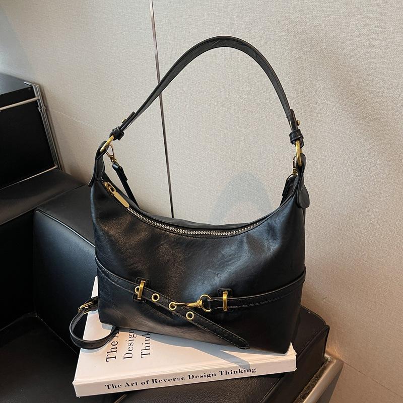 Retro Bag Women's New Autumn and Winter Niche Design Messenger Bag Fashion One Shoulder Underarm Dumpling Bag