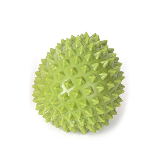 Squeaky Durian Dog Toy Spiky Durian Dog Chew Toy Teeth Cleaning Toy for Aggressive Chewers Outdoor Training Fetch Game