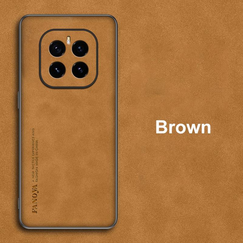 

Чехол для Honor GT Pro 5G Роскошный чехол для телефона из ПУ кожи для HonorGT Pro GTPro Задняя крышка Силиконовый противоударный Полная защита Коке For Honor GT Pro коричневый