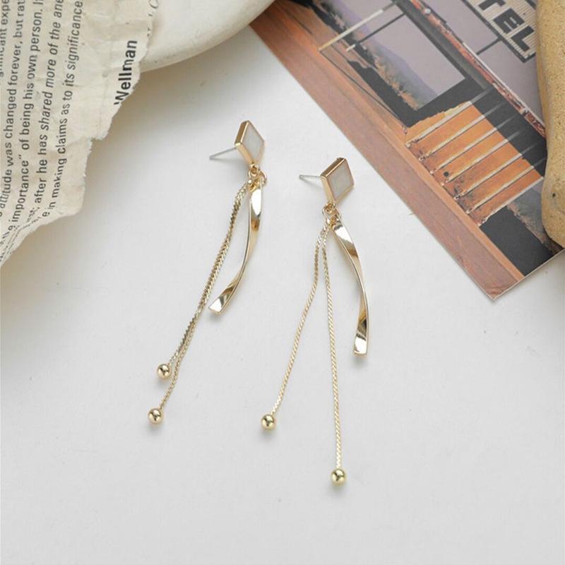 2024 Trendy Luxury Tassel Earrings – Simple, Versatile Bestseller for Women