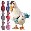 Atmungsaktive Cartoon-Muster Ente Windel Verstellbar Huhn Physiologische Hose Haustierpflege