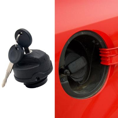 Universal Gas Tank Sealing Reliable Cap Durable Fuel Car-styling Gas Tank Cap with 2 Keys