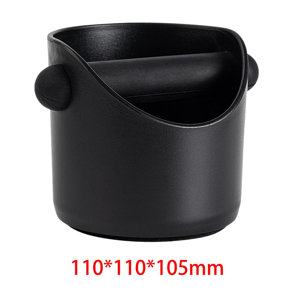 Espresso Dump Bin Shock-Absorbent Coffee Knock Box for Barista Espresso Dump Bin Grind Waste Bin Coffee Accessories Cafe Tools