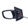 08 Vios 3-Wire Rearview Mirror Assembly - Complete Reverse Mirror Set for Toyota Older Models