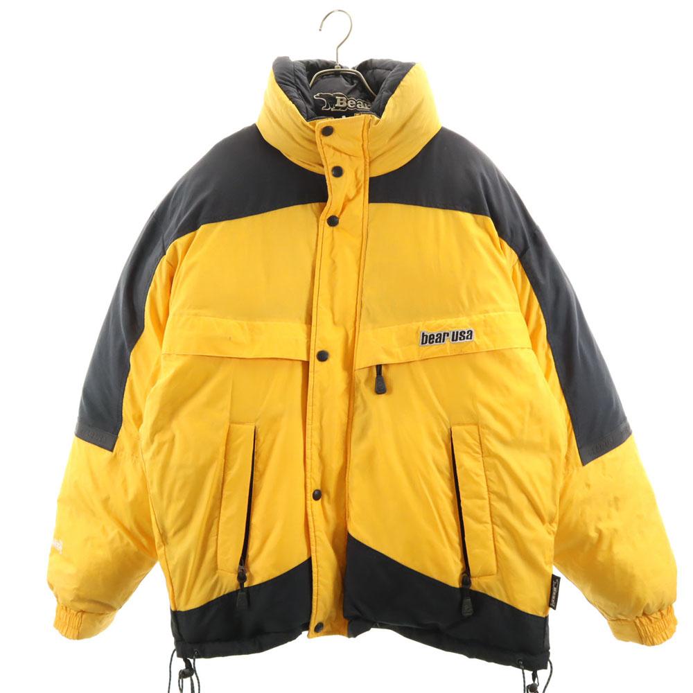 BEAR 90s Old Reversible Down Jacket M Black Men's Used
