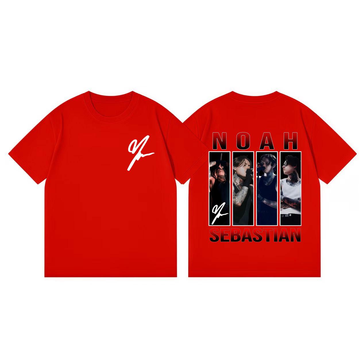 Bad Omens Noah Sebastian Graphic T Shirts Men Women Rock Fashion Retro Short Sleeve Tshirts Summer Casual Loose Cotton Tshirt S