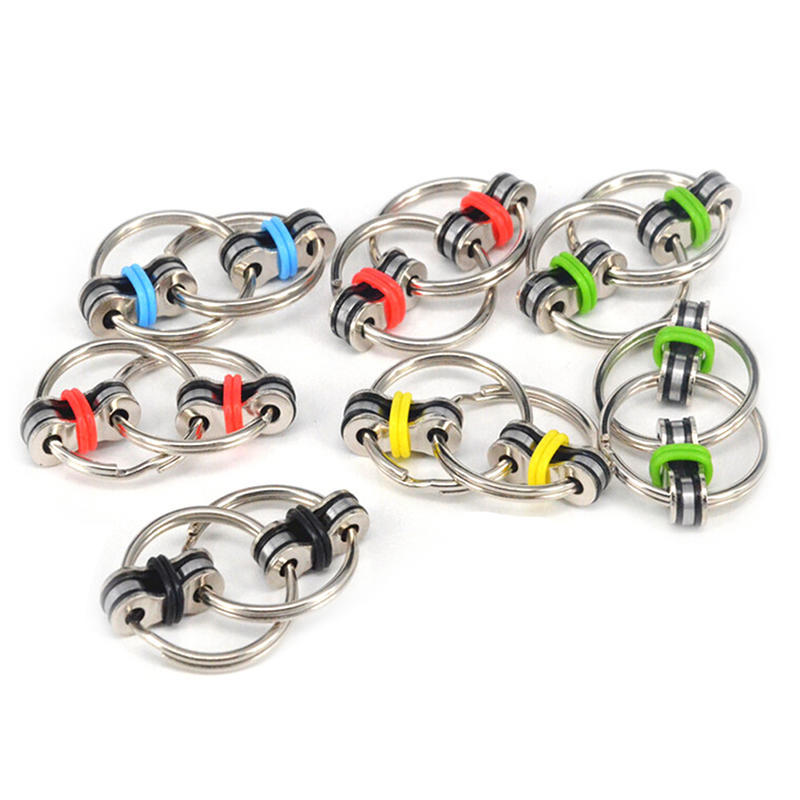 Buy Flippy Chain Ring Edc Fidget Toy Hand Spinner Anxiety Stress ...