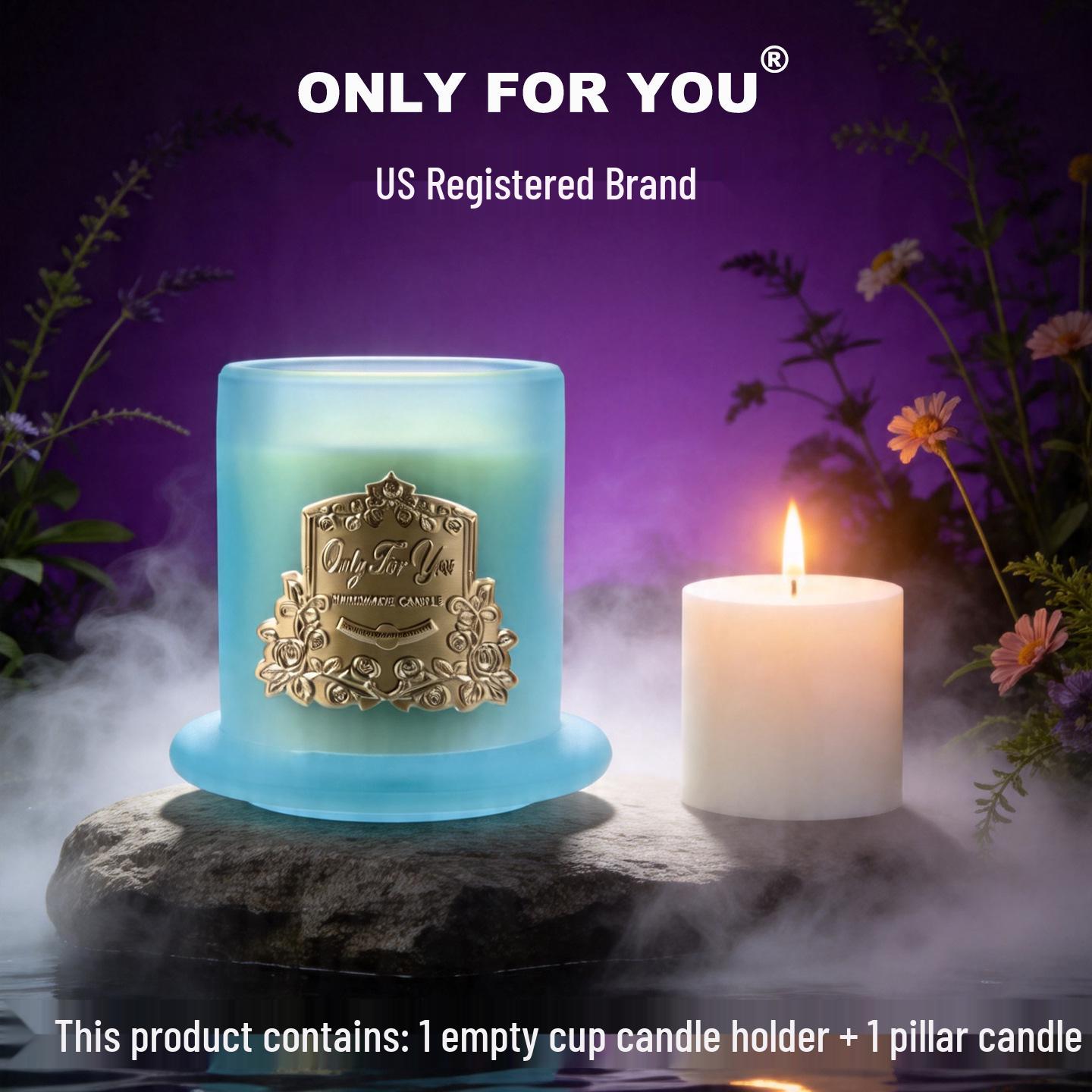 US Brand Tiffany Blue Aromatherapy Essential Oil Candle - Ideal Birthday Gift & Souvenir. колокольчик
