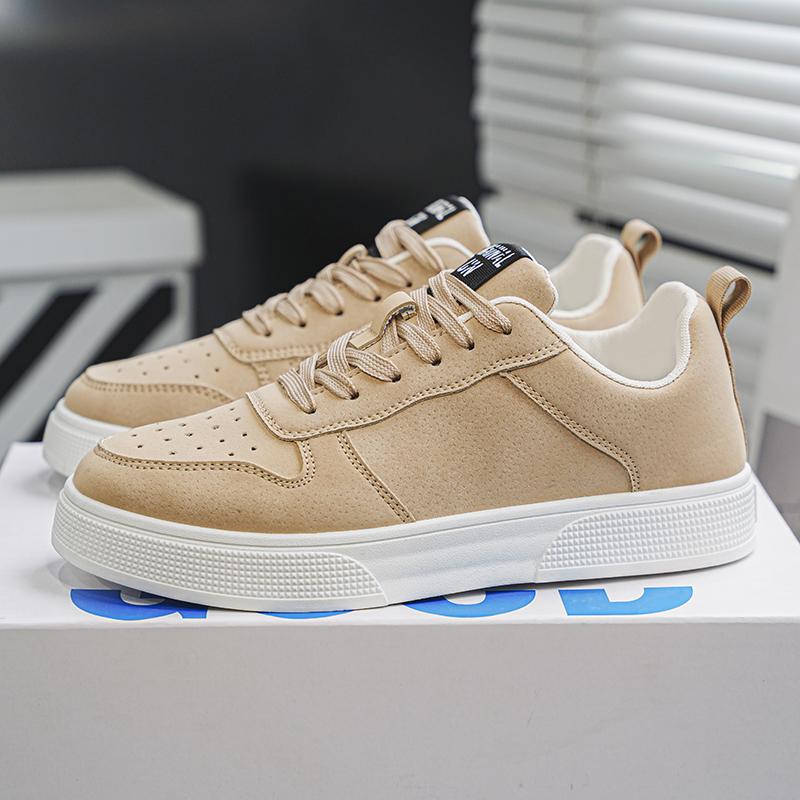 Fashion Men's Sneakers Trendy Spring Breathable Fashionable Board Shoes Thick Bottom Versatile Soft Bottom Casual Sneakers Large Size 48