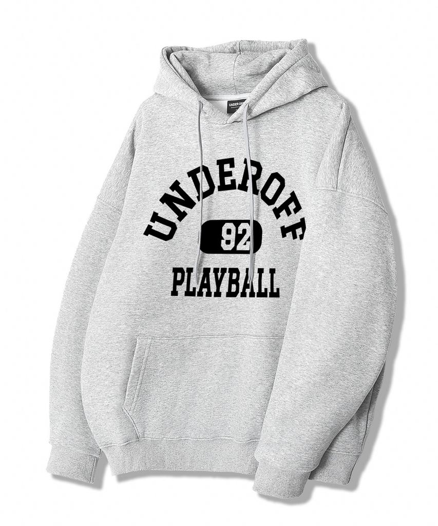 Peach Skin Essential Playball Fleece-Lined Hoodie 3 Colors