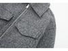 2024 Autumn/Winter Women's Casual Tweed Jacket with Lapel and Pocket