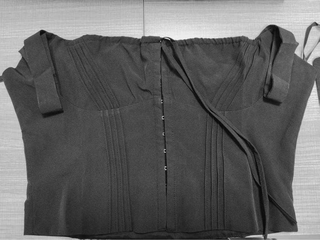 Europäisches und Amerikanisches Sexy Schnürkorsett: Gespleißtes, rückenfreies, figurbetontes Trägertop