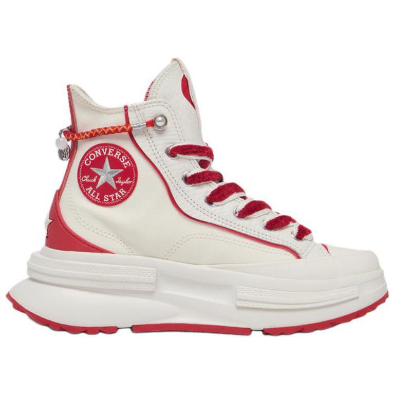 Converse Run Star Legacy CX Bílá Červená Hadí Rok Limitovaná Edice Unisex Vysoké Platformové Ležérní Boty A13346C