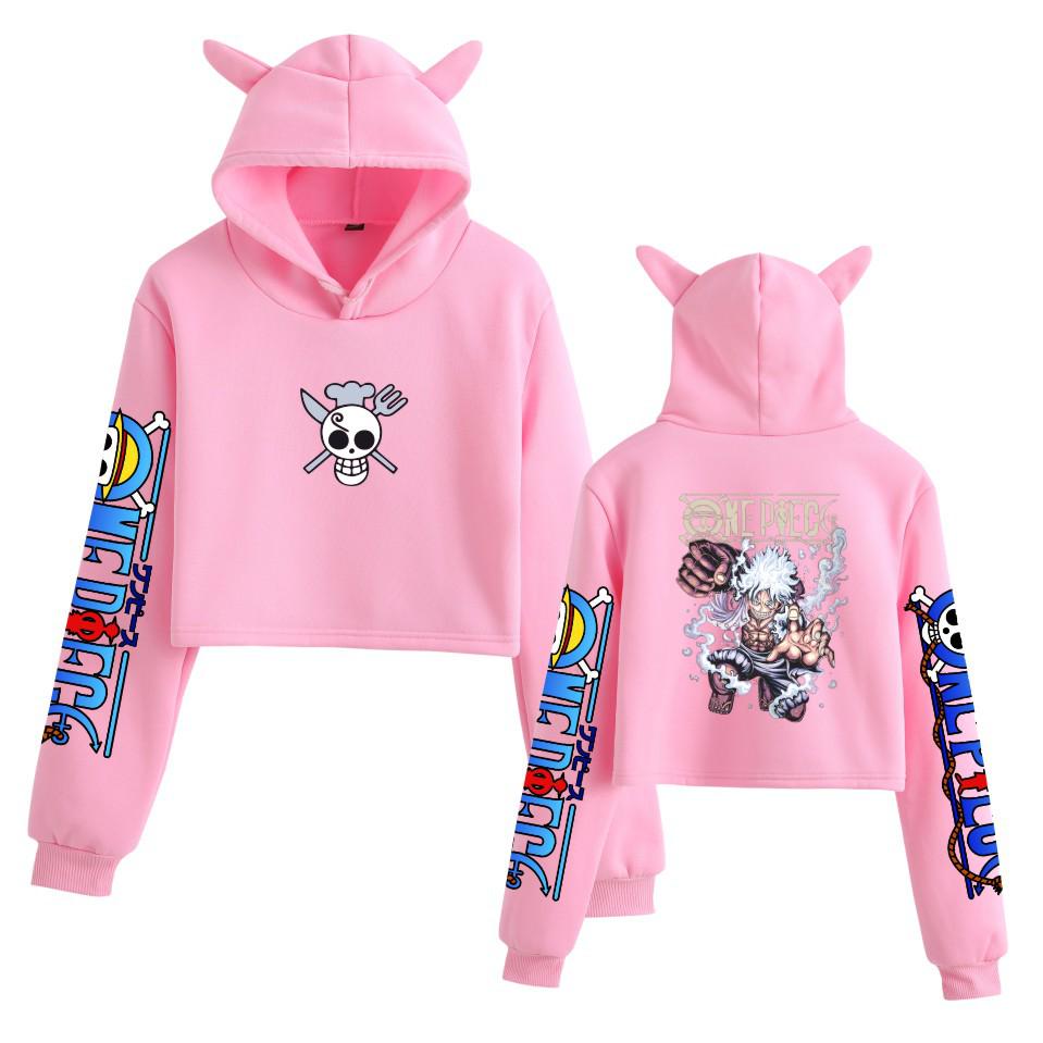 New Hot-Selling One Piece Print Casual Women's Cat Ear Hoodie
