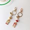 Neko Metal Backpack Pendant Mobile Decoration Lucky Cat Keychain Amulet Key Lanyard Car Keyring