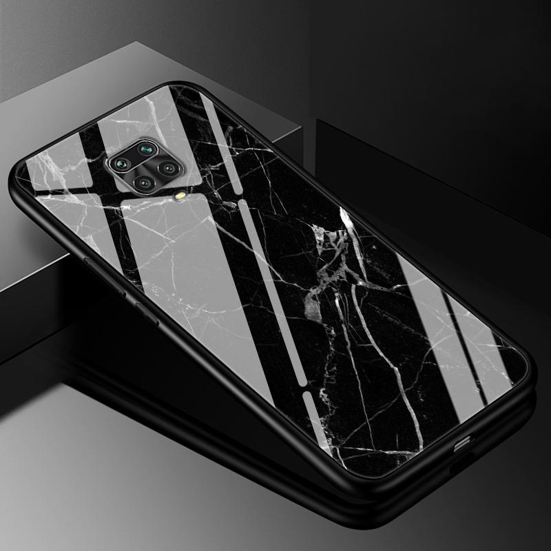 Tempered Glass Case for Xiaomi Redmi Note 9 9S 10T 10 Pro 10S 4G 5G 8 8T 8 Pro Cover Hard Case Case Redmi 12 4G TPU Bumper