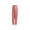 Originals Lace-Up Casual Tapered Side Stripe Vintage Long Pants Knitted Sports Pants Women Bottoms Smoke-Pink GM6700