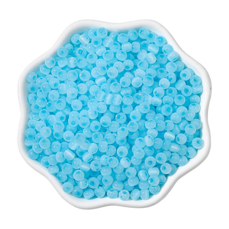 4mm Cat's Eye Jade Rice Beads for DIY Jewelry - Bracelet & Necklace Accessories