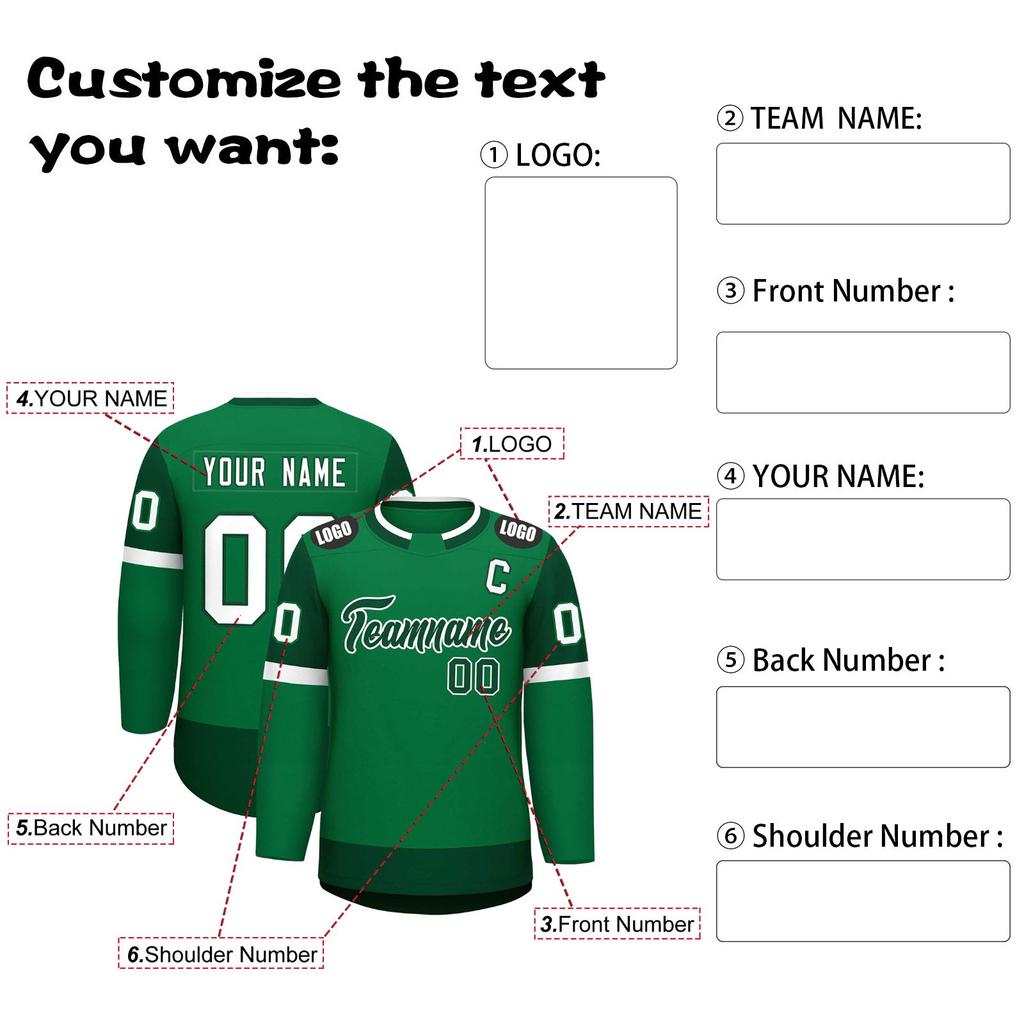 Customizable Ice Jersey Personalized Team & Number, Breathable Fabric, Unisex Adult Sizes