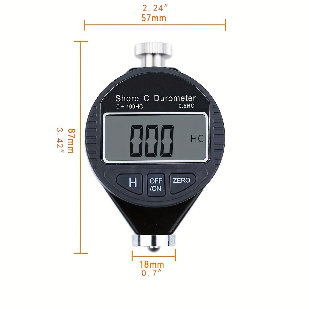 Gauge Precision Measuring Device Shore Hardness Tester Digital Durometer Meter A C D Scale Tool Instrument