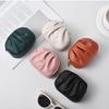 Women's Genuine Leather Pleated Wallet - Double Zipper, Multi-functional Coin Purse