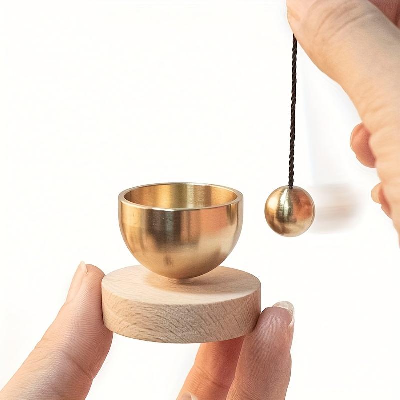 

1pc Mini Song Bowl Set - Meditation Sound Bowl, crisp and pleasant sound, suitable for yoga, meditation, and unique gifts Elegant style