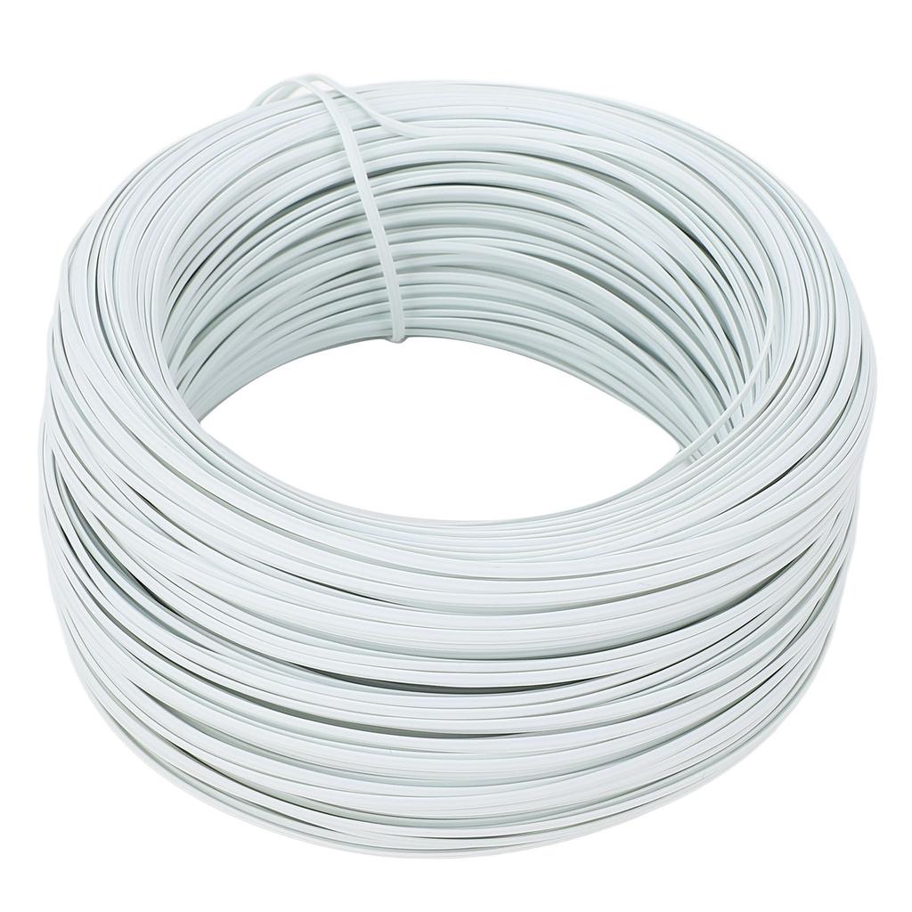 Reinforcing Steel Tying Wire 0.55 Flat Type 85m Length Galvanised Iron and PVC   Tie Wire