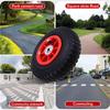 3X Children's Electric Car Inflatable Tires, Kid's Electric Tricycle Rubber Wheels Children's Car Tires 1.2Cm Hole 8Inch