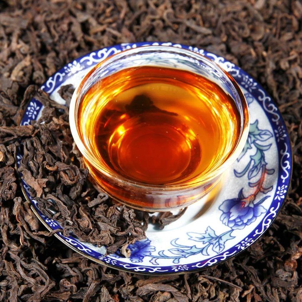 Ceai Puerh maturat în vrac Ceai Puer negru Ceai Pu-erh gătit Frunze vrac China Yunnan
