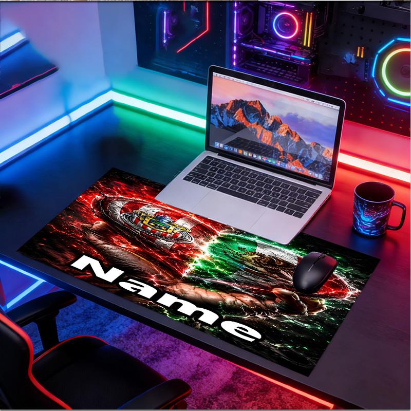 Kişiye Özel İsimli Club Deportivo Guadalajara Desenli Mouse Pad, Dizüstü Bilgisayar Masa Matı, Ev İçin Dekoratif Masa Matı Klavye Altlığı Hediye