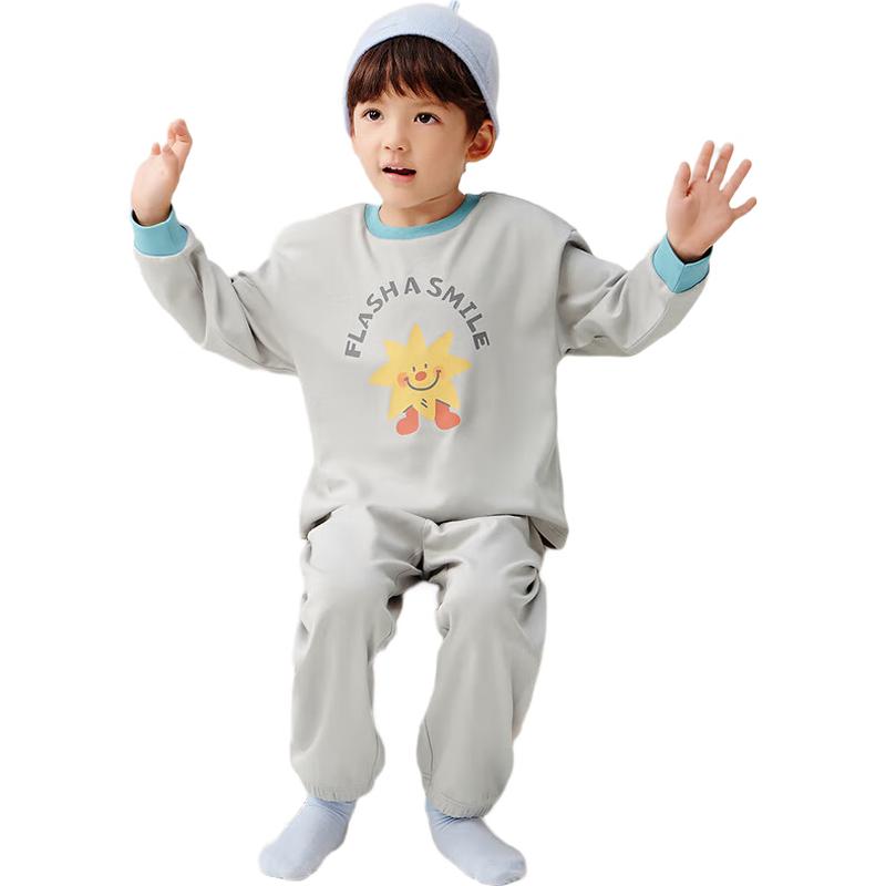 Balabala Kids Cotton Cartoon Pajama Set 90cm