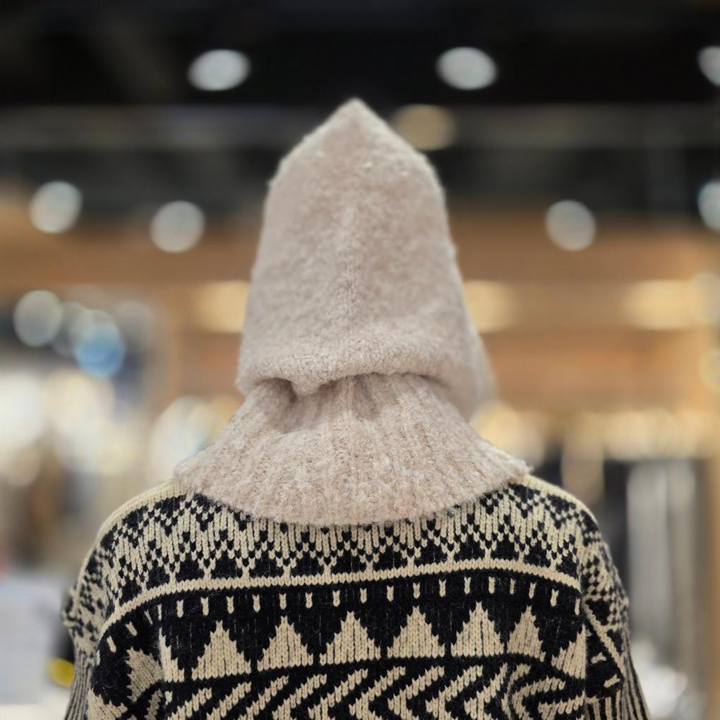 (PLASTIC ISLAND) Wool Blend Balaclava PR4AY532