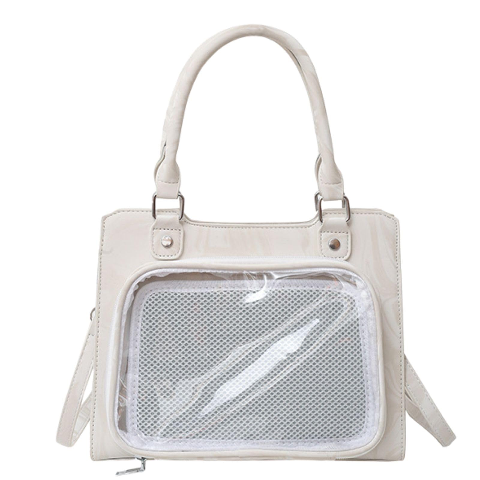 

Ита-бэг на плечо Мрамор Маленький Ита-бэг Мини Сумка на плечо Сумка-тоут 2WAY Ита-бэг Сумка Ошикацу Мрамор Черный Белый Зеленый Серебристый Итаба Милый белый