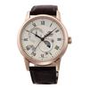Relógio de vestir ORIENT Classic Sun Moon Marrom [Orient] & RA-AK0007S30B Autêntico Masculino.