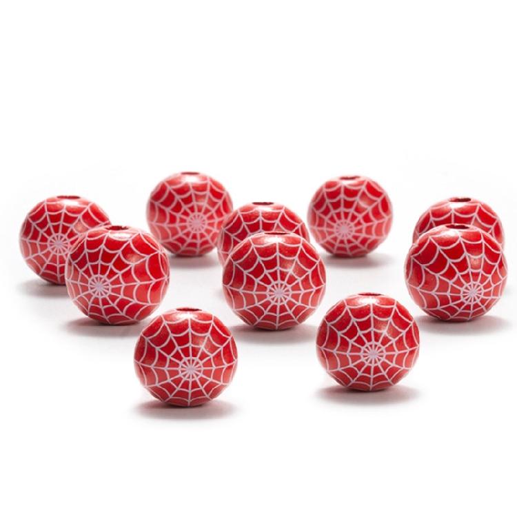 10 Sztuk Drewnianych Koralików do Rękodzieła Ręcznie Robione Okrągłe Koraliki do Tworzenia Biżuterii