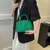 Trendy Fashionable Shell Bag For Women In Black White Green Khaki And Rose Red