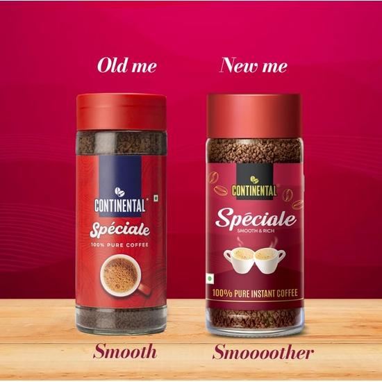 Continental SPECIALE Kaffee 100g Glas | 100% Reines Instantkaffeepulver
