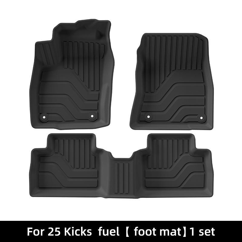 Nissan Kicks Floor Mats: TPE Vehicle-Specific Mats for Trunk and Interior - Fits 25 Models, Cross-Border Compatible.