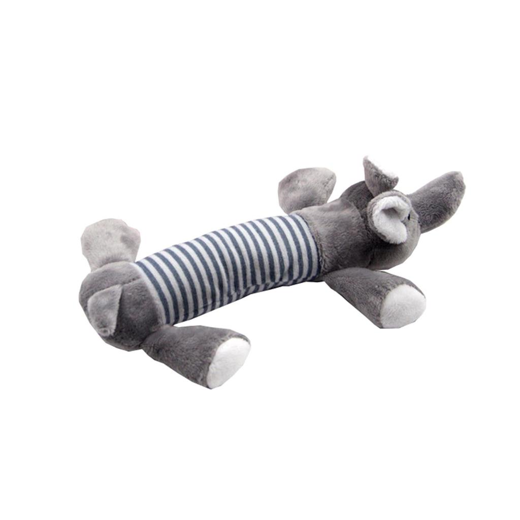 Squeaky Dog Toy Animal Plush Puppy Toy Small Dog Aggressive Chewer