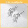 Alloy Contemporary Dragon Earrings For Women Fashion Street Style