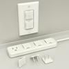 50Pcs Electrical Outlet Plug Cover  Protection US Plug Outlet Protector  for Children White